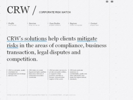 CRW / Corporate Risk Watch