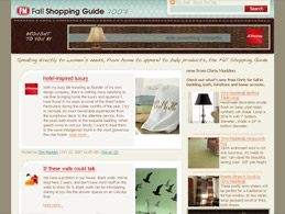 Fall Shopping Guide 2007